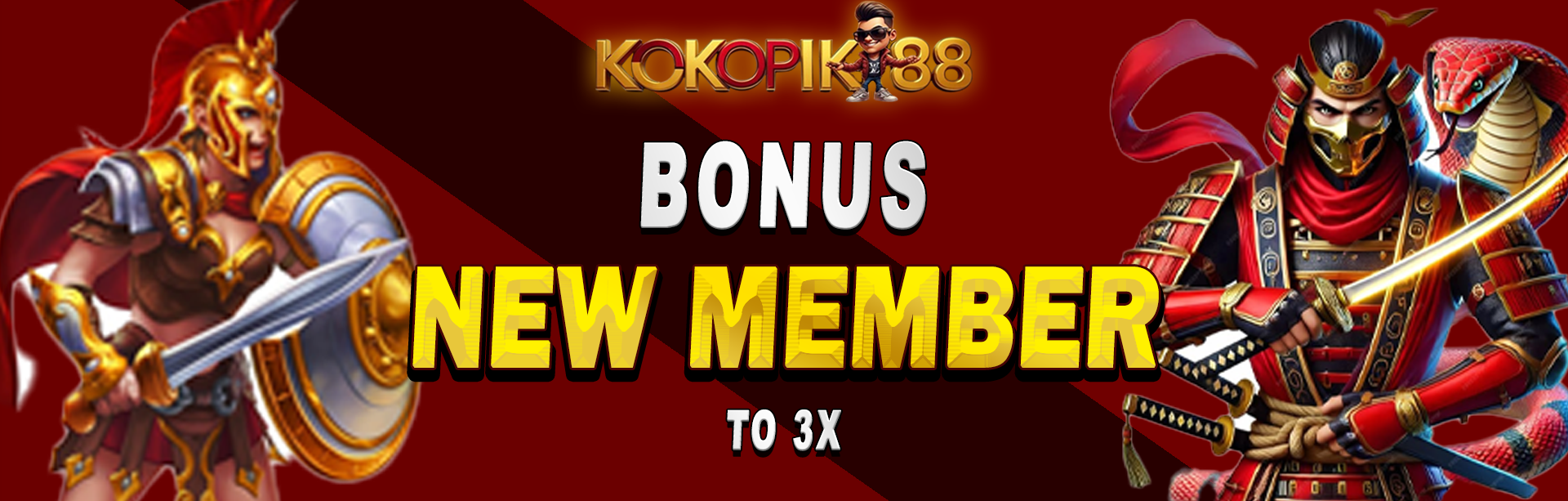 BONUS NEW MEMBER 50%