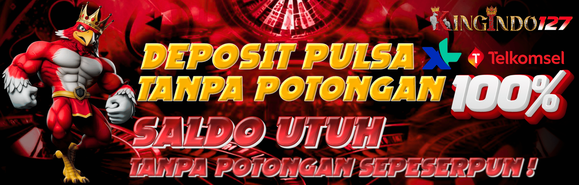 Deposit Pulsa Tanpa Potongan