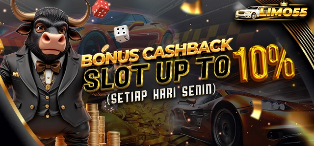 BONUS CASHBACK SLOT UP TO 10%