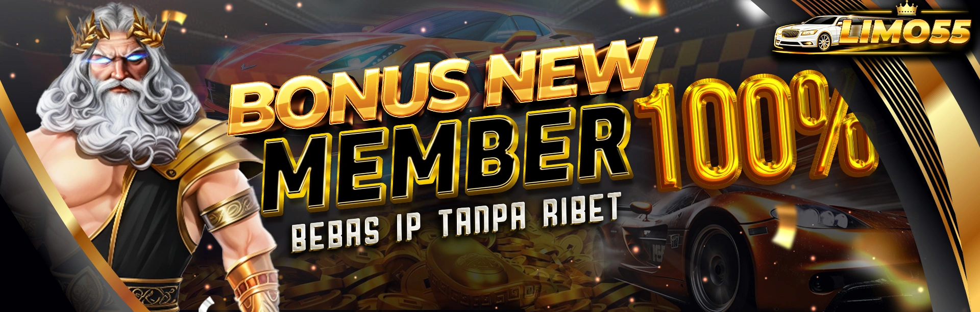 BONUS NEW MEMBER 100%