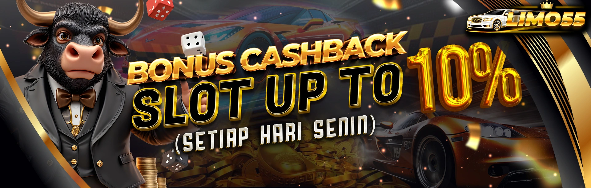 BONUS CASHBACK SLOT UP TO 10%