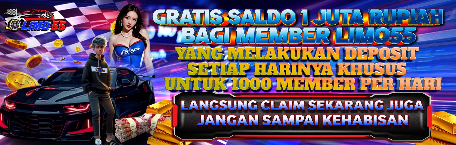 SALDO GRATIS 1JUTA