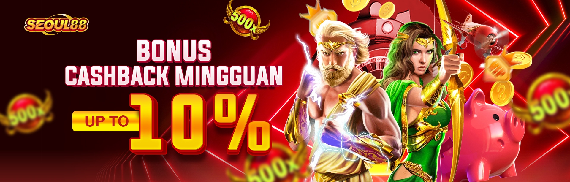 BONUS CASHBACK MINGGUAN