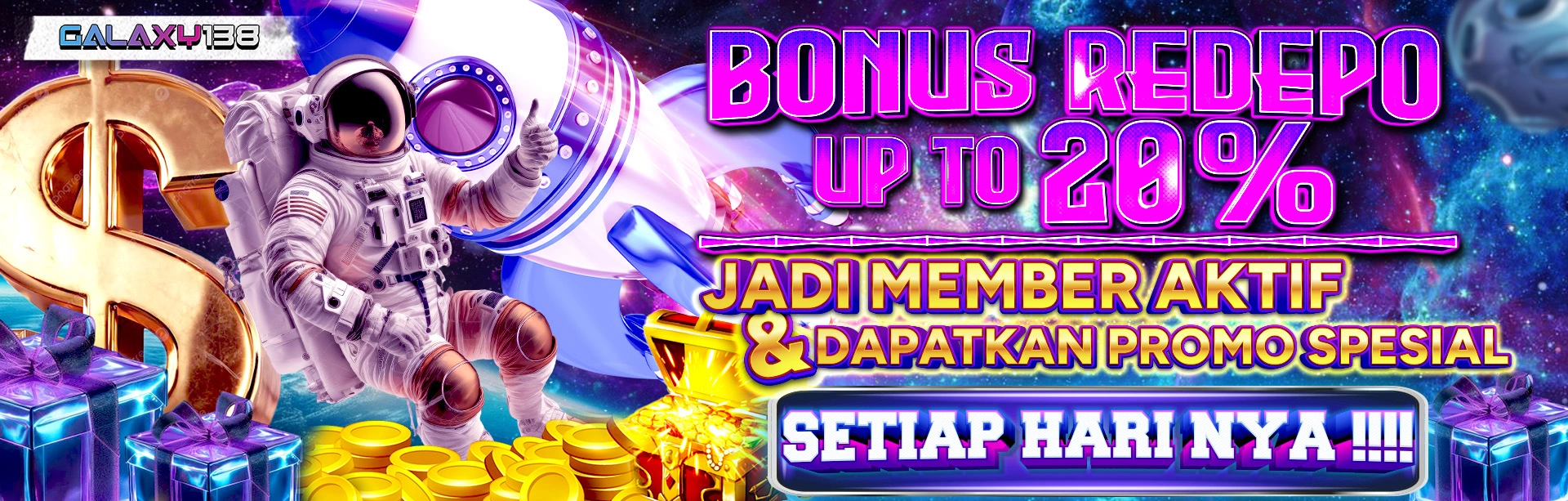 BONUS REDEPO UP TO 20%