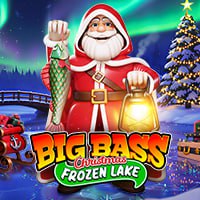 big bass christmas – frozen lake