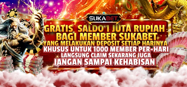 SALDO GRATIS 1JUTA